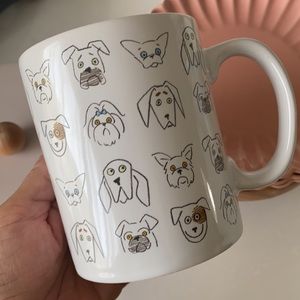 ❤️… Fringe Studio Doodle Dog Blush Mug